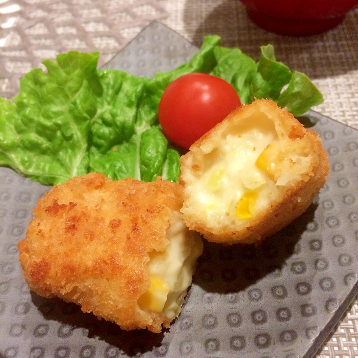 コーンクリームコロッケ レシピ 作り方 By はい 山田です 楽天レシピ